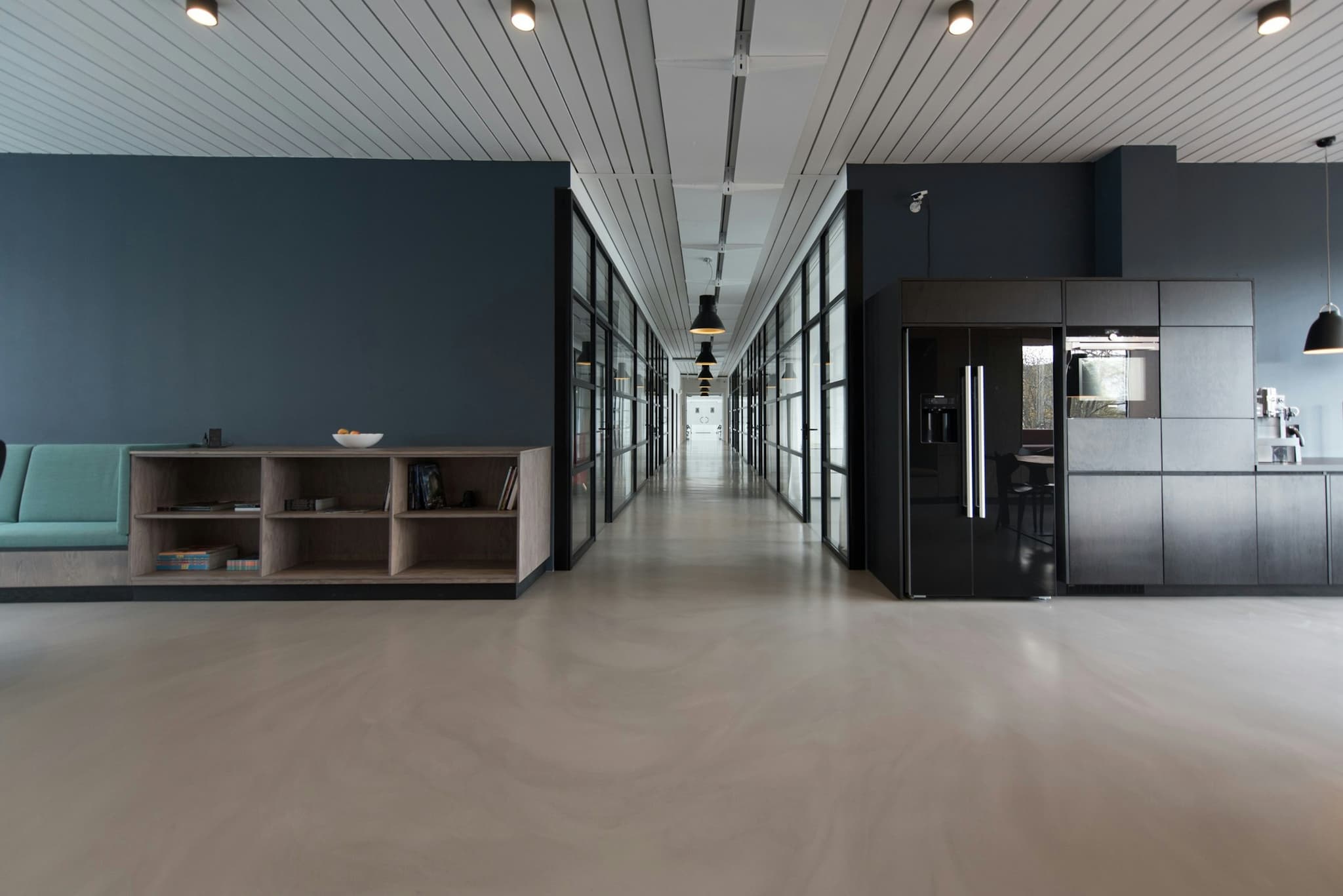 Modern workspace and sustainable architecture